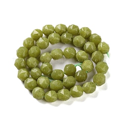 Natural Olive Jade Beads Strands&nbsp;G-NH0021-A17-02