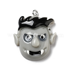 Halloween Opaque Resin Pendants&nbsp;X-RESI-B011-06