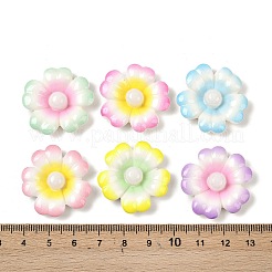 Opaque Resin Cabochons&nbsp;RESI-K030-06