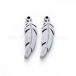 Tarnish Resistant 201 Stainless Steel Pendants&nbsp;STAS-N092-13