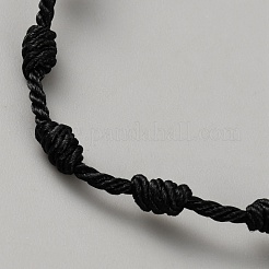 Nylon Cord Braided Bracelets for Men Women&nbsp;BJEW-WH0031-022B