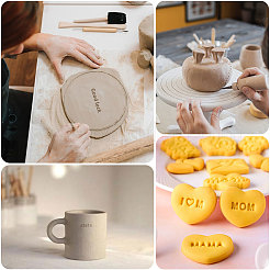 Plastic Lowercase Letter Clay Stamp Sets&nbsp;DIY-WH0591-269A