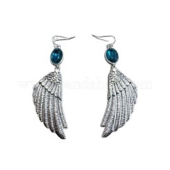Wing Alloy Rhinestone Dangle Earrings&nbsp;FS-WG2A733-01