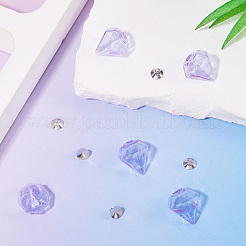 DIY Diamond Glass Bottles Pendants Making Kits&nbsp;DIY-TA0012-40D