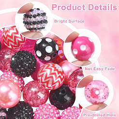 Acrylic & Resin & ABS Plastic Beads Sets&nbsp;MACR-CJ0001-67