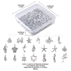 Tibetan Style Alloy Pendants&nbsp;FIND-FS0003-95AS