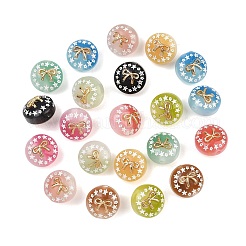 Spray Paint Luminous Resin & Alloy Beads&nbsp;RE-CBAC4C7-16