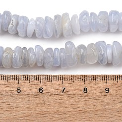 Natural Blue Lace Agate Beads Strands&nbsp;G-Z155-B01-01