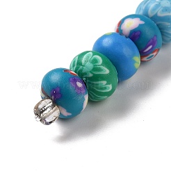 Handmade Polymer Clay Beads Strands&nbsp;X-CLAY-G110-01