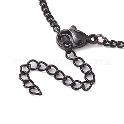 Adjustable 304 Stainless Steel Curb Chains Necklaces Making&nbsp;AJEW-JB01214-03