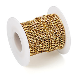 10M Aluminium Curb Chains&nbsp;CHA-TA0001-35G