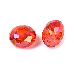 Transparent Acrylic European Beads&nbsp;OACR-E033-25H