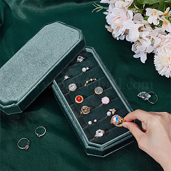 Rectangle Velvet Ring Organizer Boxes&nbsp;AJEW-WH0609-132