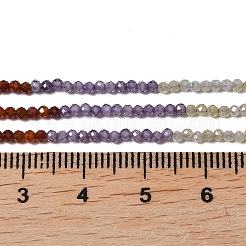 Cubic Zirconia Beads Strands&nbsp;ZIRC-P125-2mm-01