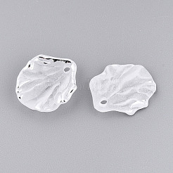 Frosted Plastic Petal Pendants&nbsp;KY-T041-20A