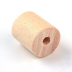 Unfinished Wood Beads&nbsp;WOOD-S659-27-LF