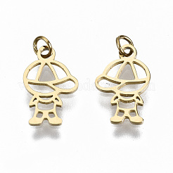 304 Stainless Steel Charms&nbsp;X-STAS-S116-053G