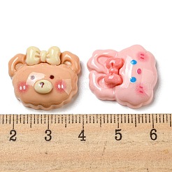 Opaque Resin Decoden Cabochons&nbsp;RESI-F052-B08