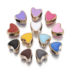 UV Plating Acrylic European Beads&nbsp;OACR-R080-02KC