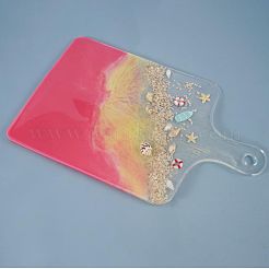 Rectangle Handle Dinner Plate Silicone Molds&nbsp;X-DIY-L021-54