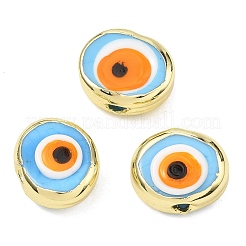 Handmade Evil Eye Lampwork Beads&nbsp;LAMP-D006-08G