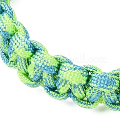 7 Inner Cores Polyester & Spandex Cord Braided Bracelets for Men Women&nbsp;BJEW-JB12571-03