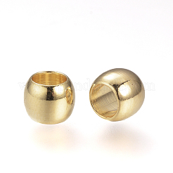 Brass Spacer Beads&nbsp;KK-T016-16G