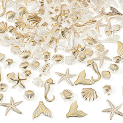 150Pcs Ocean ABS Plastic Imitation Pearl Beads&nbsp;OACR-TADJ0001-17