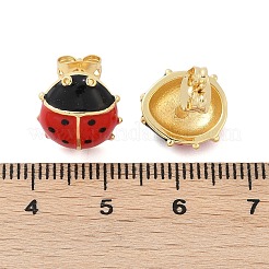 Brass Stud Earrings&nbsp;EJEW-C134-02G