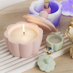 Flower DIY Silicone Candle Cup Molds&nbsp;DIY-P078-06