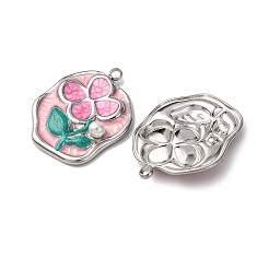 304 Stainless Steel Enamel Pendants&nbsp;STAS-P406-26A-P