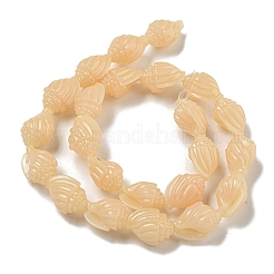 Synthetic Coral Carved Beads Strands&nbsp;CORA-I023-07