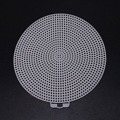 DIY Flat Round Plastic Mesh Sheet&nbsp;DIY-WH0258-29