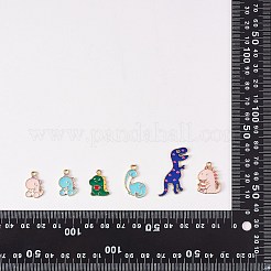 30Pcs 15 Style Alloy Enamel Pendants&nbsp;ENAM-SZ0002-84