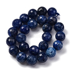 Natural Dragon Veins Agate(Dyed & Heated) Beads Strands&nbsp;G-K390-A12-01