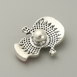Alloy Enamel Jewelry Snap Buttons&nbsp;DIY-WH0430-051B