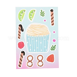 8Pcs PVC Self-Adhesive Stickers&nbsp;LS-STIC-L001-05