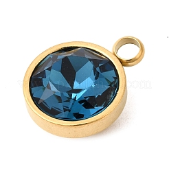Birthstone Theme September 304 Stainless Steel Pendants&nbsp;STAS-K239-01G-A09