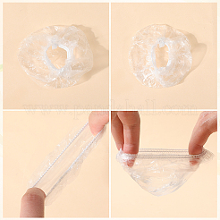 2 Sets Disposable Plastic Ear Cover&nbsp;AJEW-CN0002-83