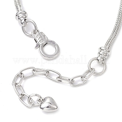 Alloy Snake Chain Charms Bracelets&nbsp;BJEW-JB11448-02