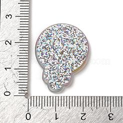 Colorful Acrylic Plastic Cabochons &nbsp;OACR-R269-07A