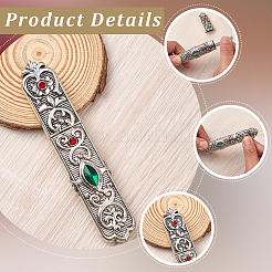 Alloy Rhinestone Needle Storage Boxes&nbsp;FIND-WH20020-235AS