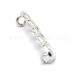 Zinc Alloy Shoe Buckle Clips&nbsp;PALLOY-SZC0001-08B