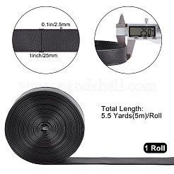 Flat PU Imitation Leather Cord&nbsp;LC-WH0006-05B-02