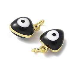 Brass Enamel Charms&nbsp;KK-S518-03D-G