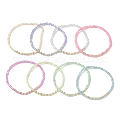 8Pcs Glass Seed Bead Stretch Bracelets for Women&nbsp;BJEW-JB13375
