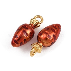 304 Stainless Steel Enamel Pendants&nbsp;STAS-P410-36B-G