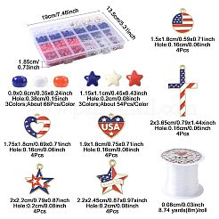Independence Day DIY Bracelet Making Kits&nbsp;DIY-FS0009-53
