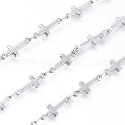 Tarnish Resistant 304 Stainless Steel Link Chains&nbsp;CHS-G014-03P