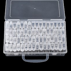 (Defective Closeout Sale: Scratched) Rectangle Plastic Organizer Handled Boxes&nbsp;CON-XCP0002-63
